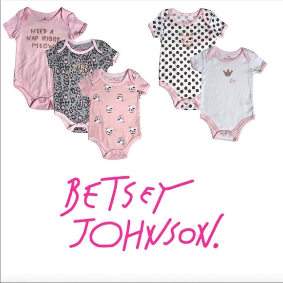 NWT Betsey Johnson Bodysuits, 5 Piece - Picture 15 of 16